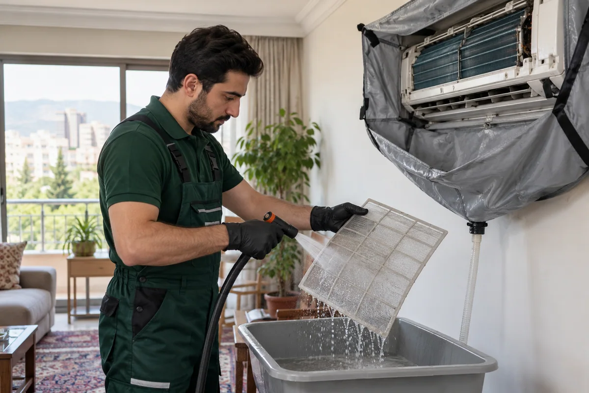 سرویس و تعمیر کولر گازی