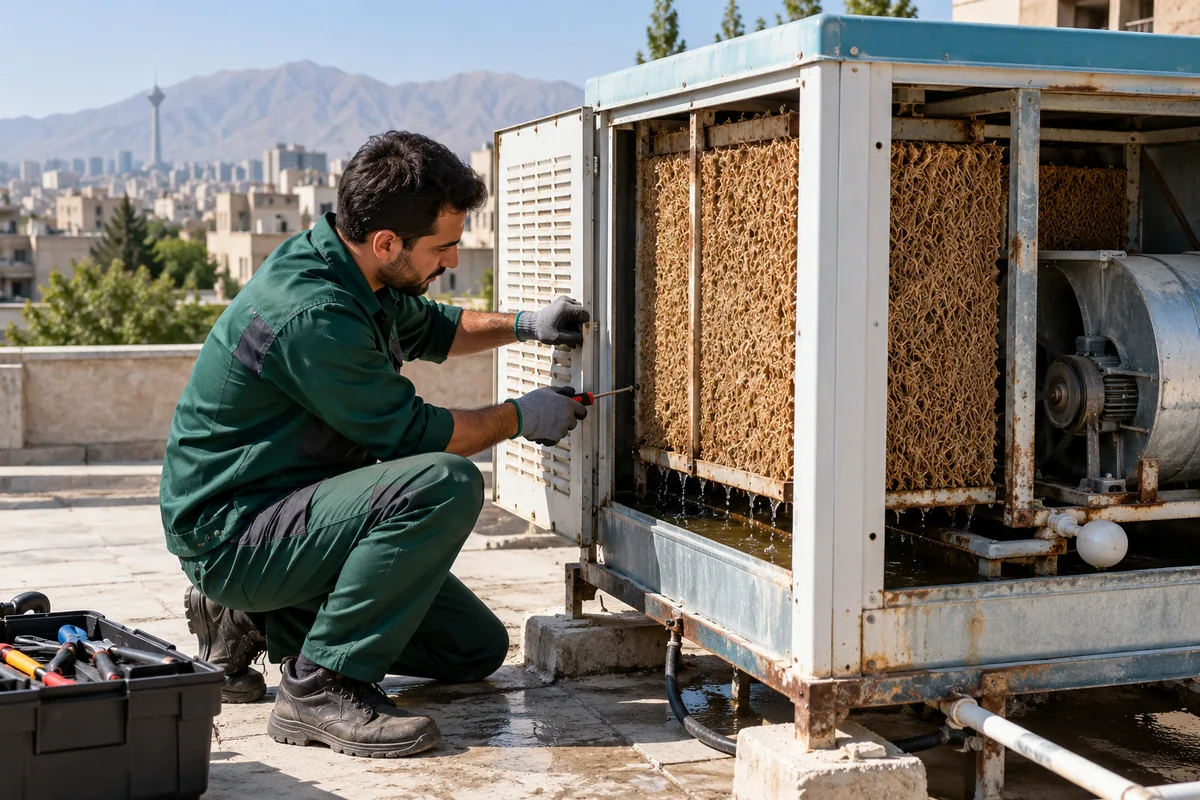 سرویس و تعمیر کولر آبی