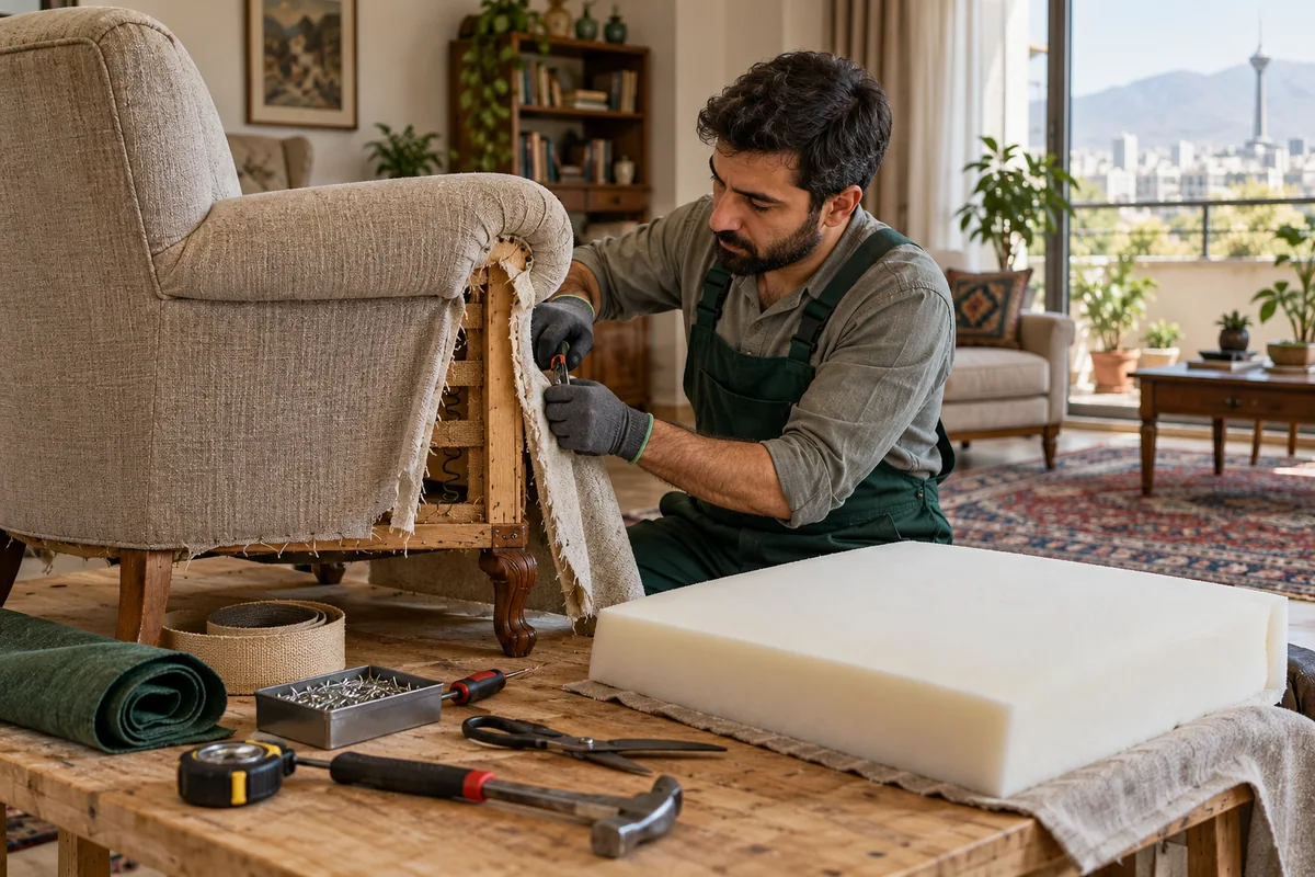 تعمیر مبل