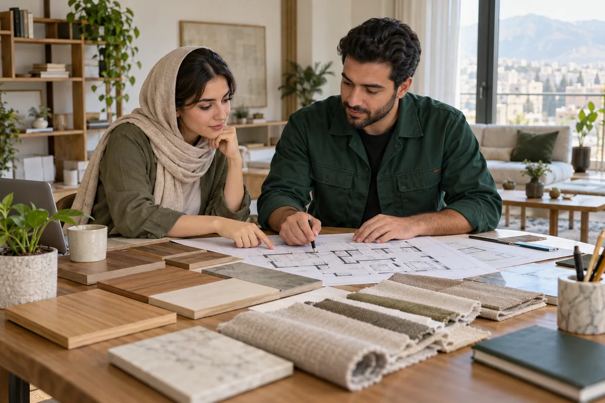 مشاوره طراحی دکوراسیون داخلی